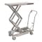 Vestil CART DBL SCISSOR 600LB CAPACITY STAINLESS STEEL CART-600-D-SS2 - alternate 2